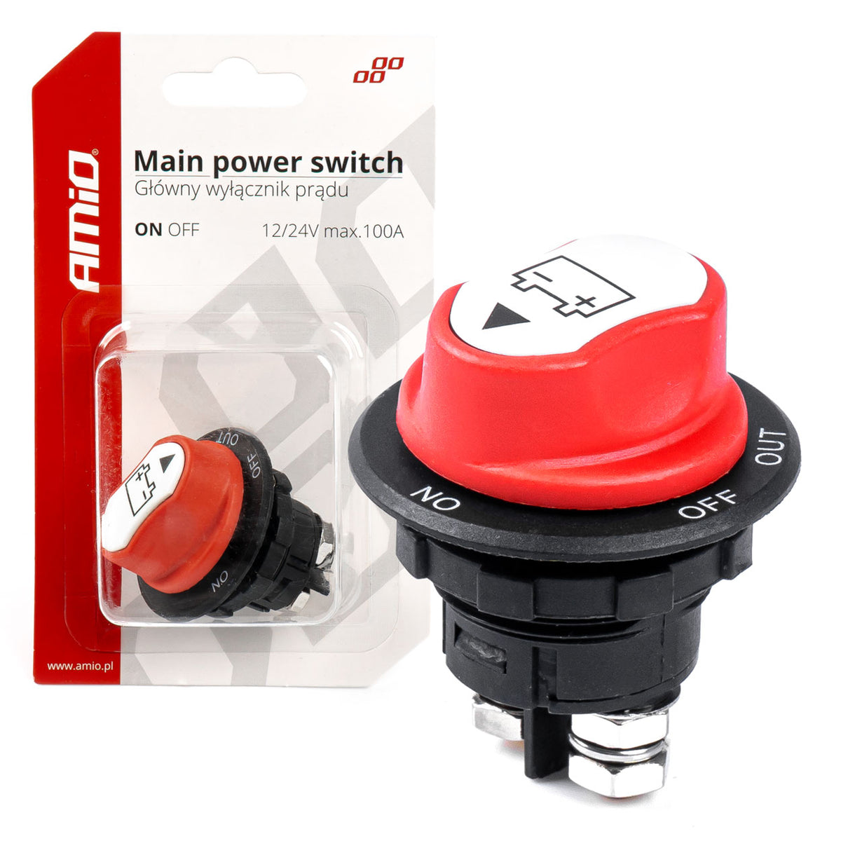 Pääkatkaisija 12/24V max. 100A