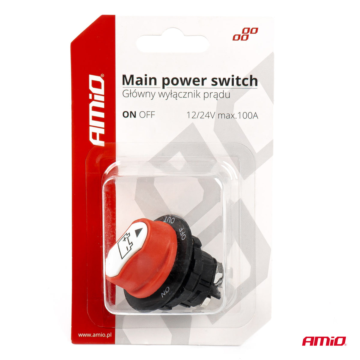 Pääkatkaisija 12/24V max. 100A