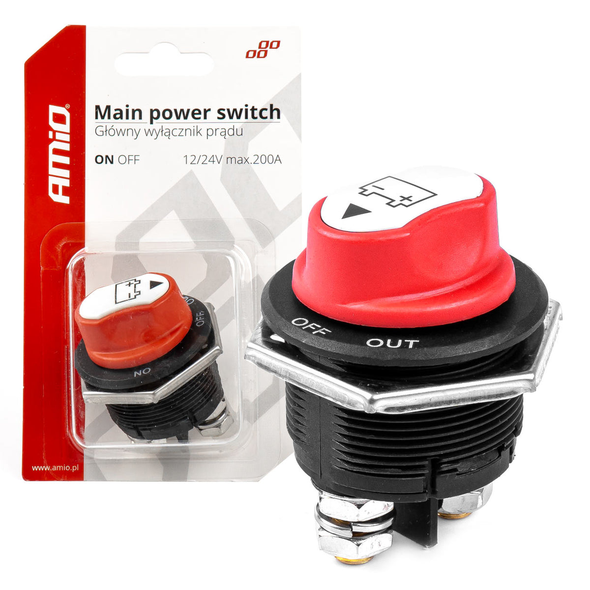 Pääkatkaisija 12/24V max. 200A