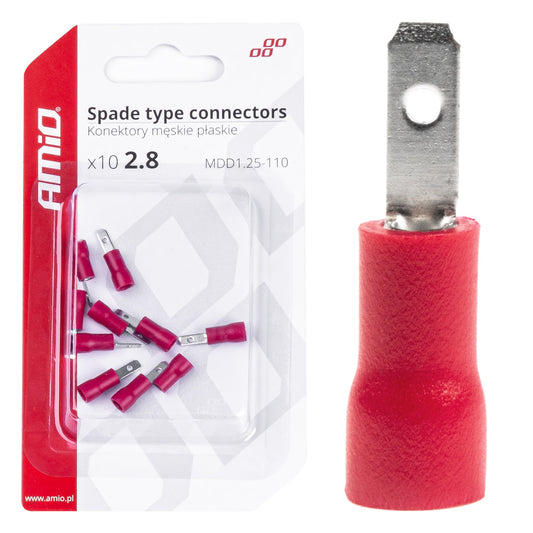 Lattaliitinuros 3,8 mm 0,5-1,5 mm² 10 A 10 kpl