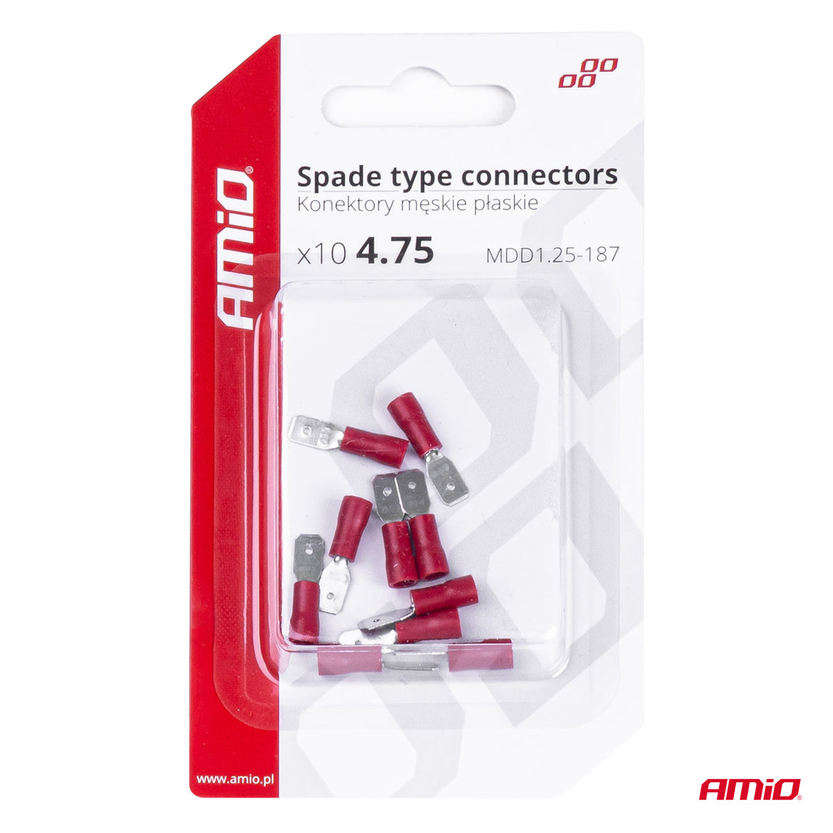 Lattaliitinuros 5,6 mm 0,5-1,5 mm² 10 A 10 kpl