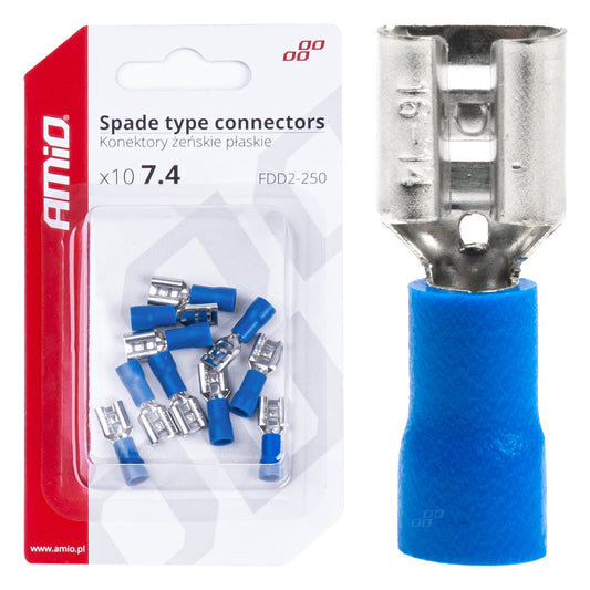 Lattaliitinnaaras 7,4 mm 1,5-2,5 mm² 15A 10 kpl