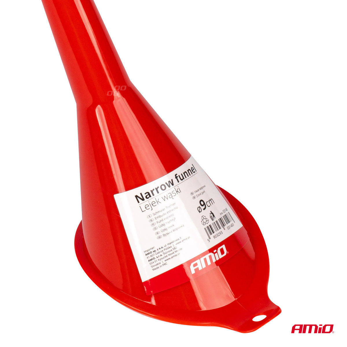 Suppilo kapea pitkä 29 cm
