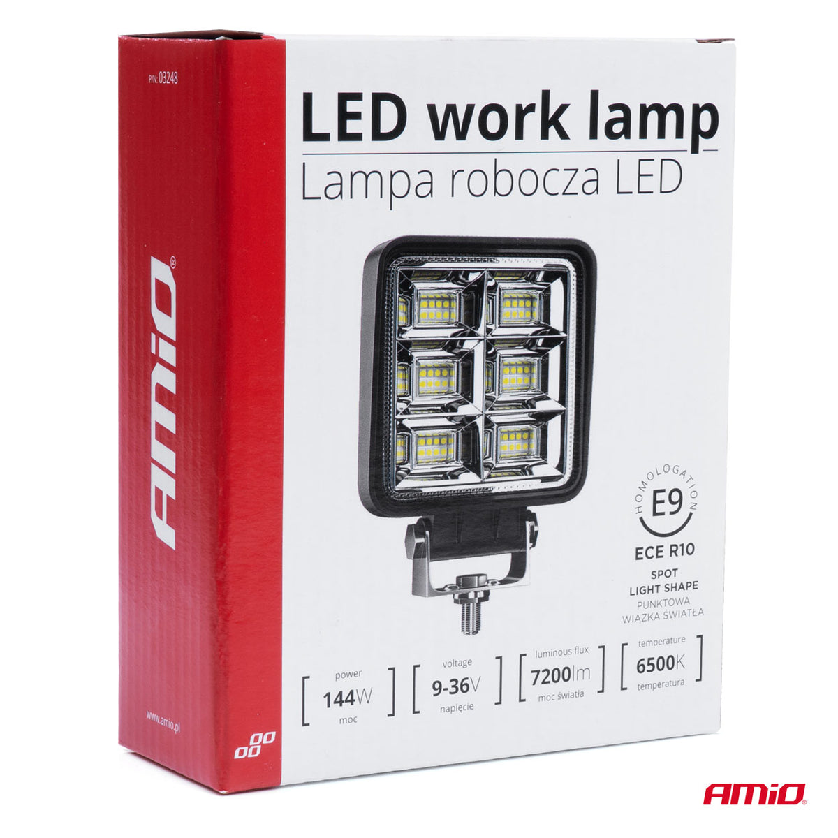 Työvalo AWL37 48 LED-SPOT 9-36 V