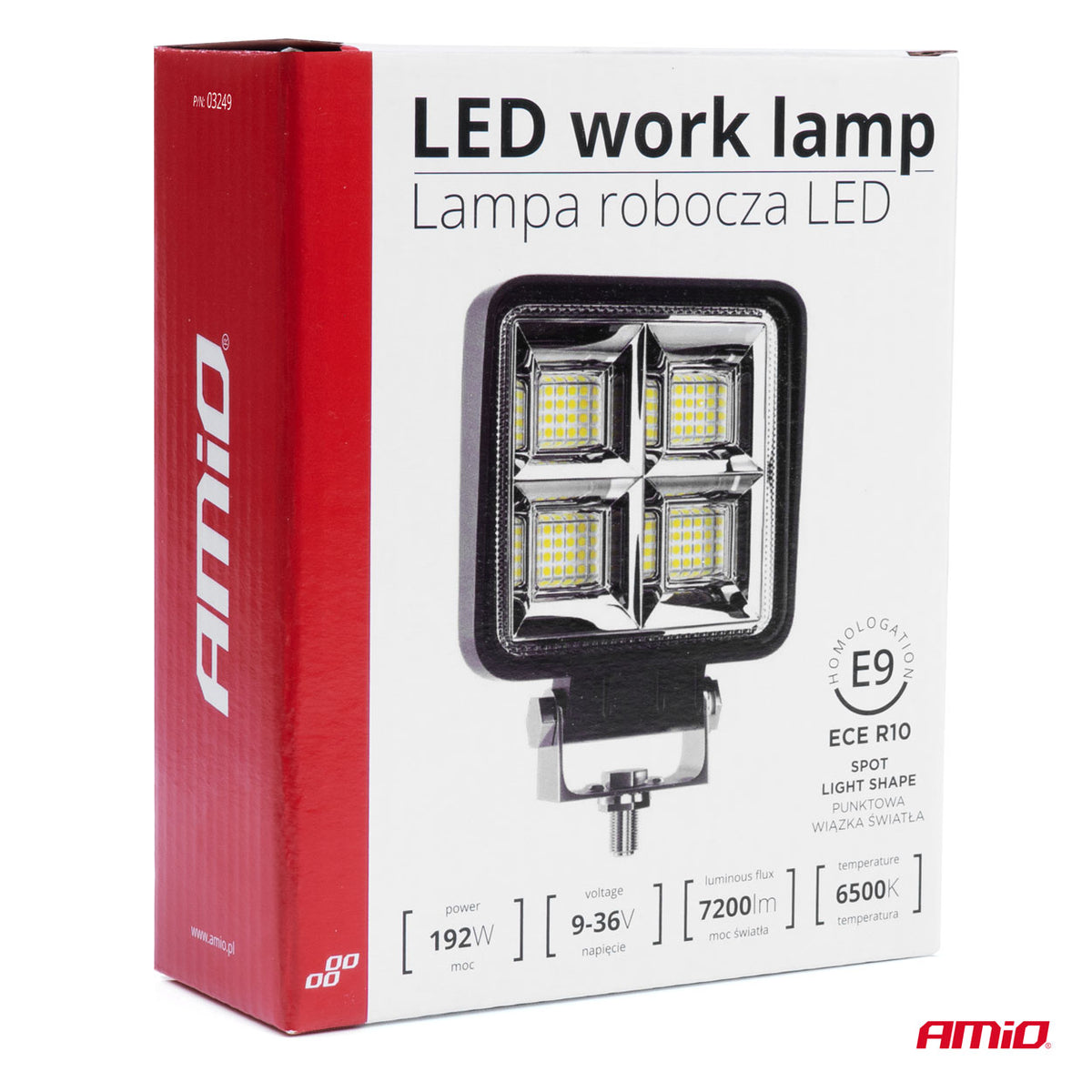 Työvalo AWL38 64 LED-SPOT 9-36 V
