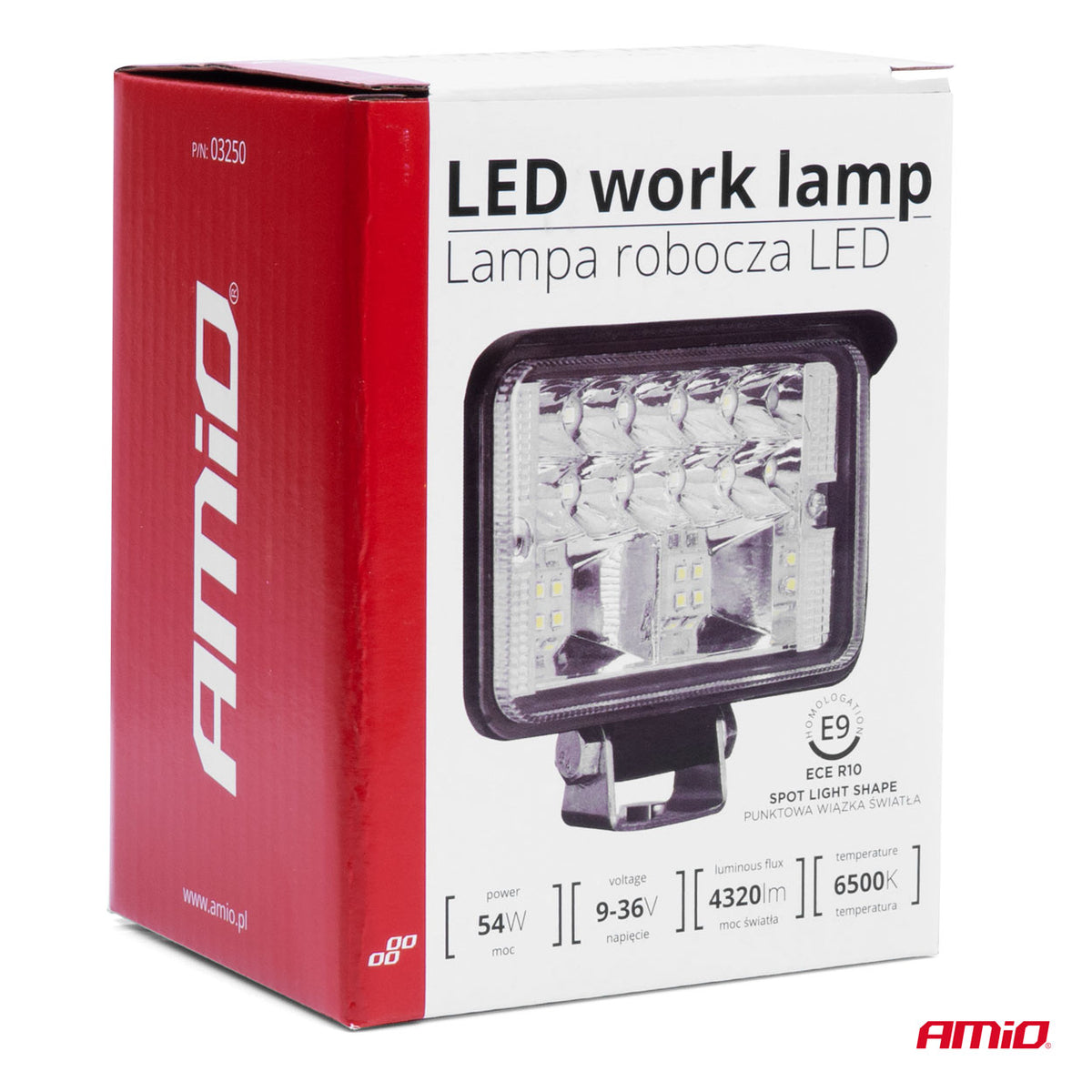 Työvalo AWL39 18 LED-SPOT 9-36 V