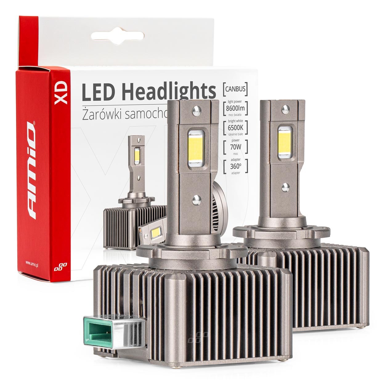 LED-ajovalaisin D3S XD -sarja AMiO