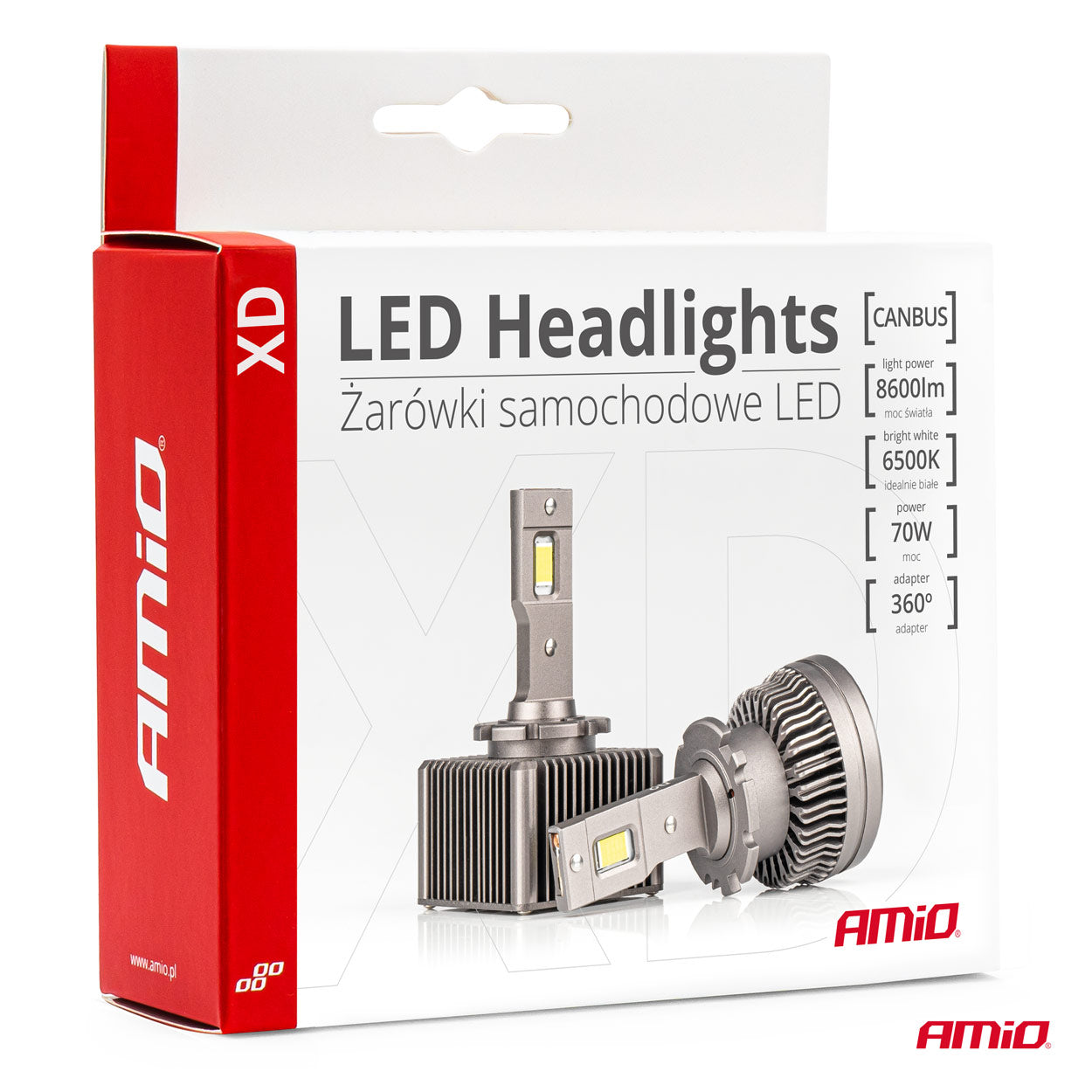 LED-ajovalot D4S/D4R XD -sarja AMiO