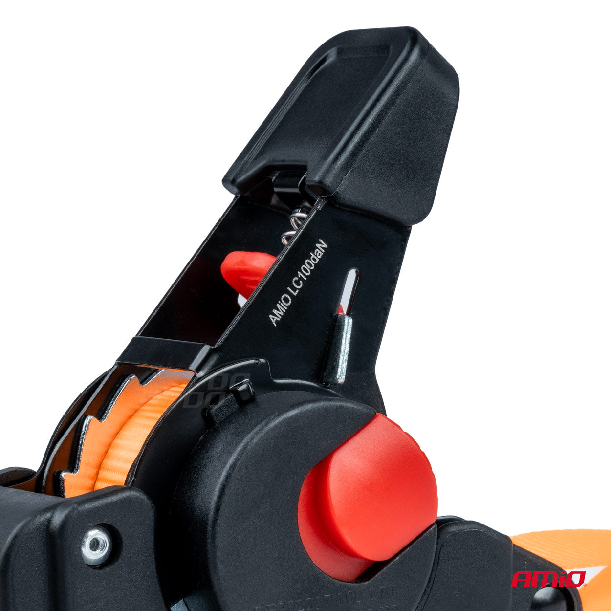Tavarateline kiristimellä 100/200kg 18mm 2m S-TYPE AMIO-03323