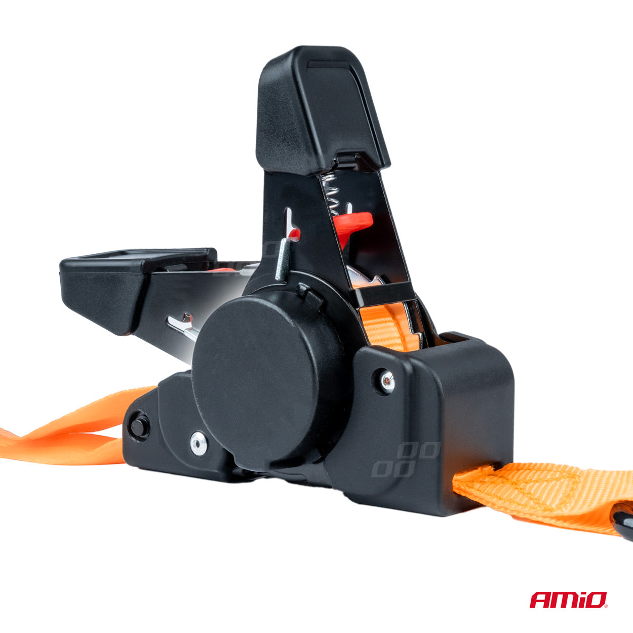 Tavarateline kiristimellä 100/200kg 18mm 2m S-TYPE AMIO-03323