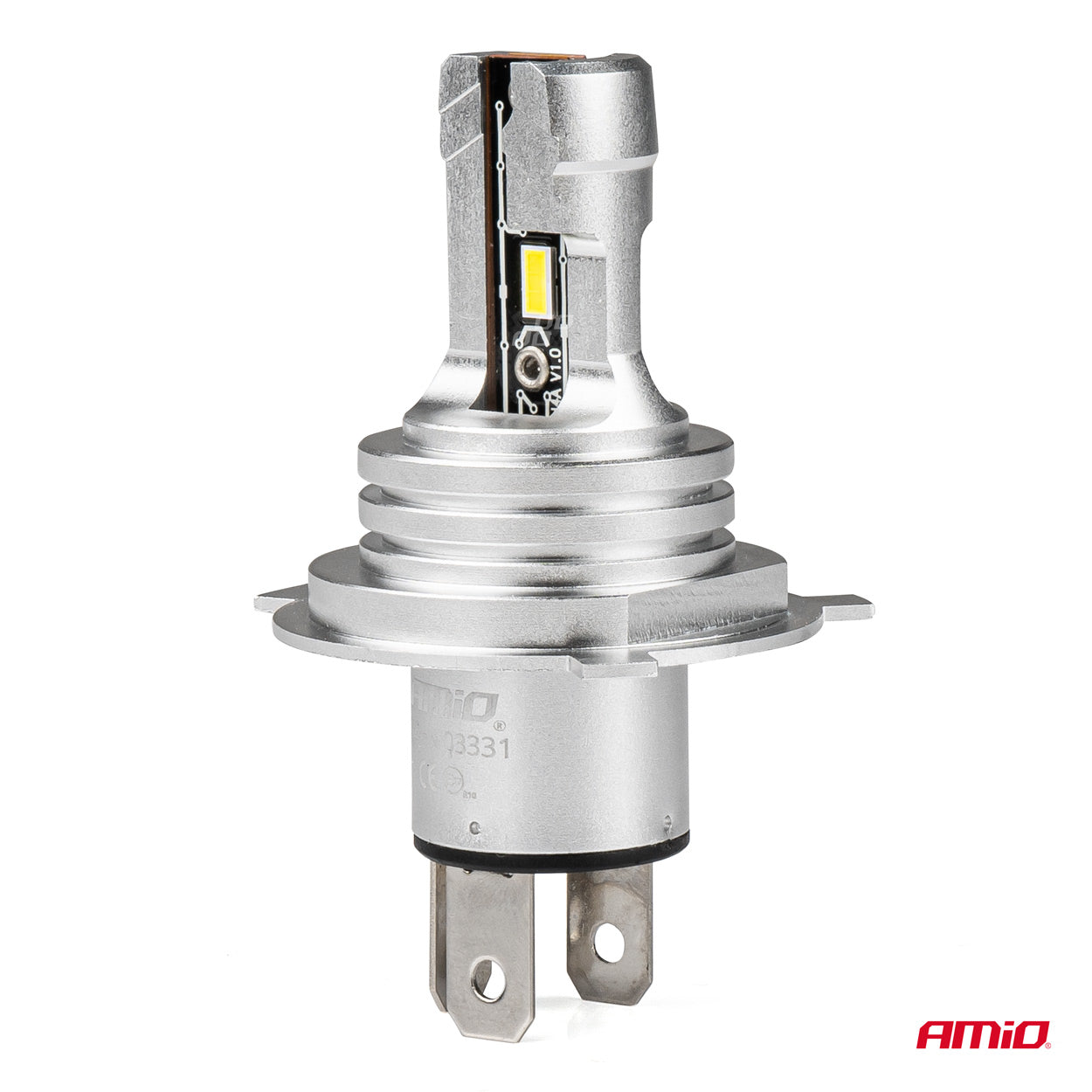 LED-ajovalaisin H4/H19 H-mini AMiO