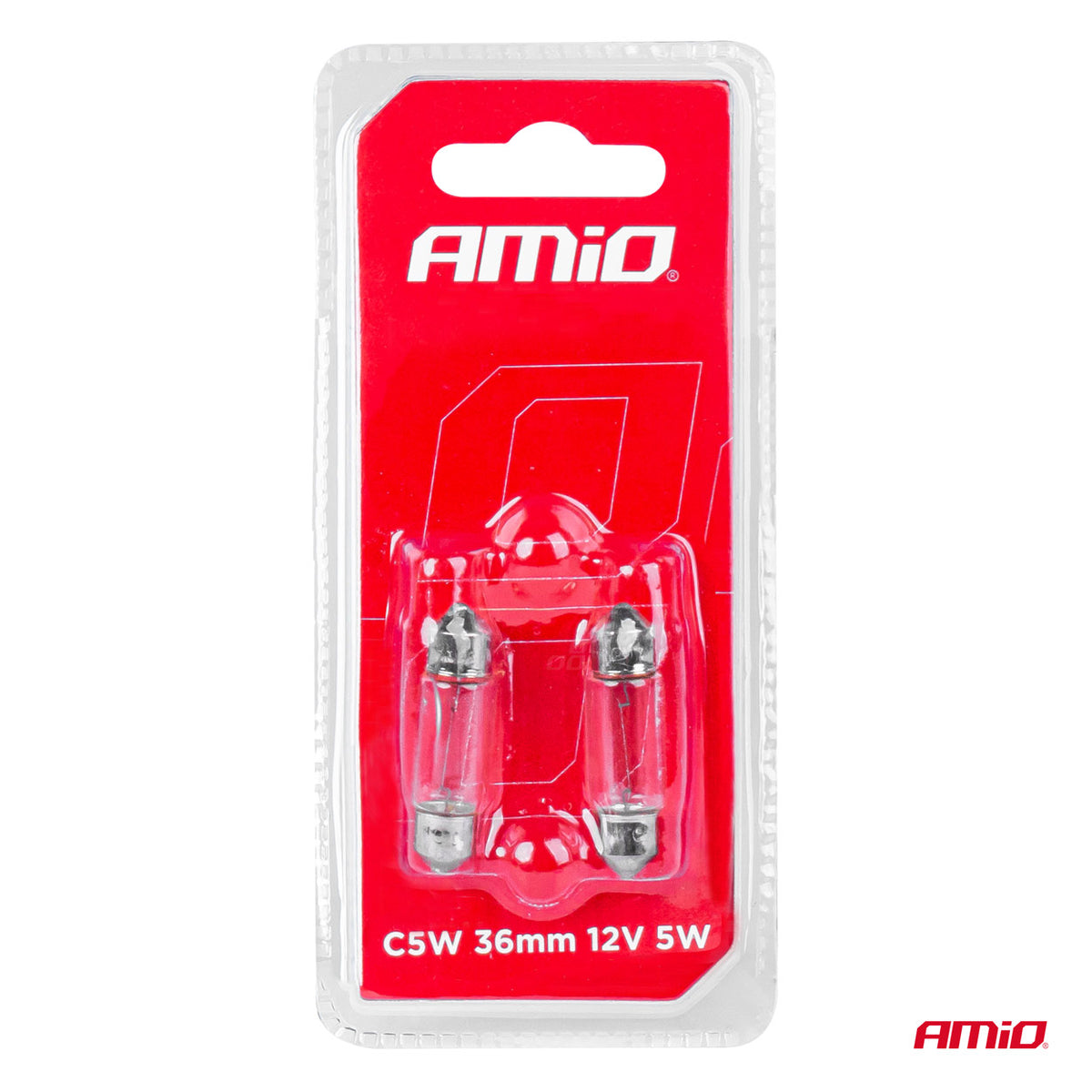 Halogeenipolttimo C5W Festoon SV 8,5-8 36mm 12V 2 kpl blister