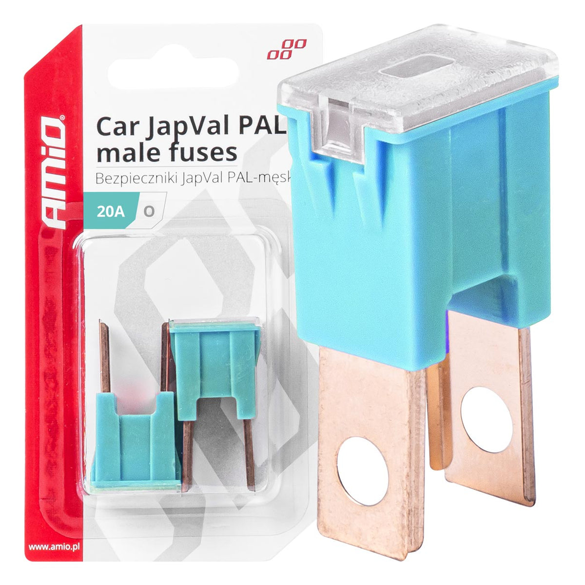 JAPVAL PAL O -autosulake suorilla jaloilla 20A