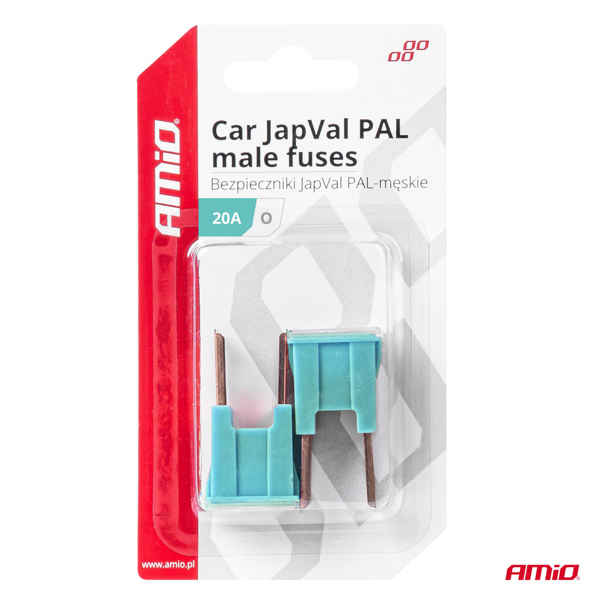 JAPVAL PAL O -autosulake suorilla jaloilla 20A