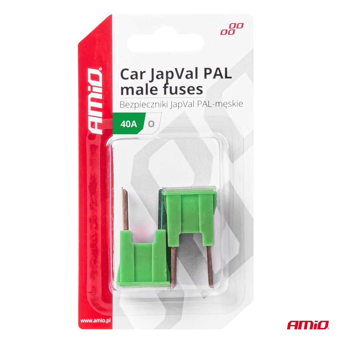 JAPVAL PAL O -autosulake suorilla jaloilla 40A