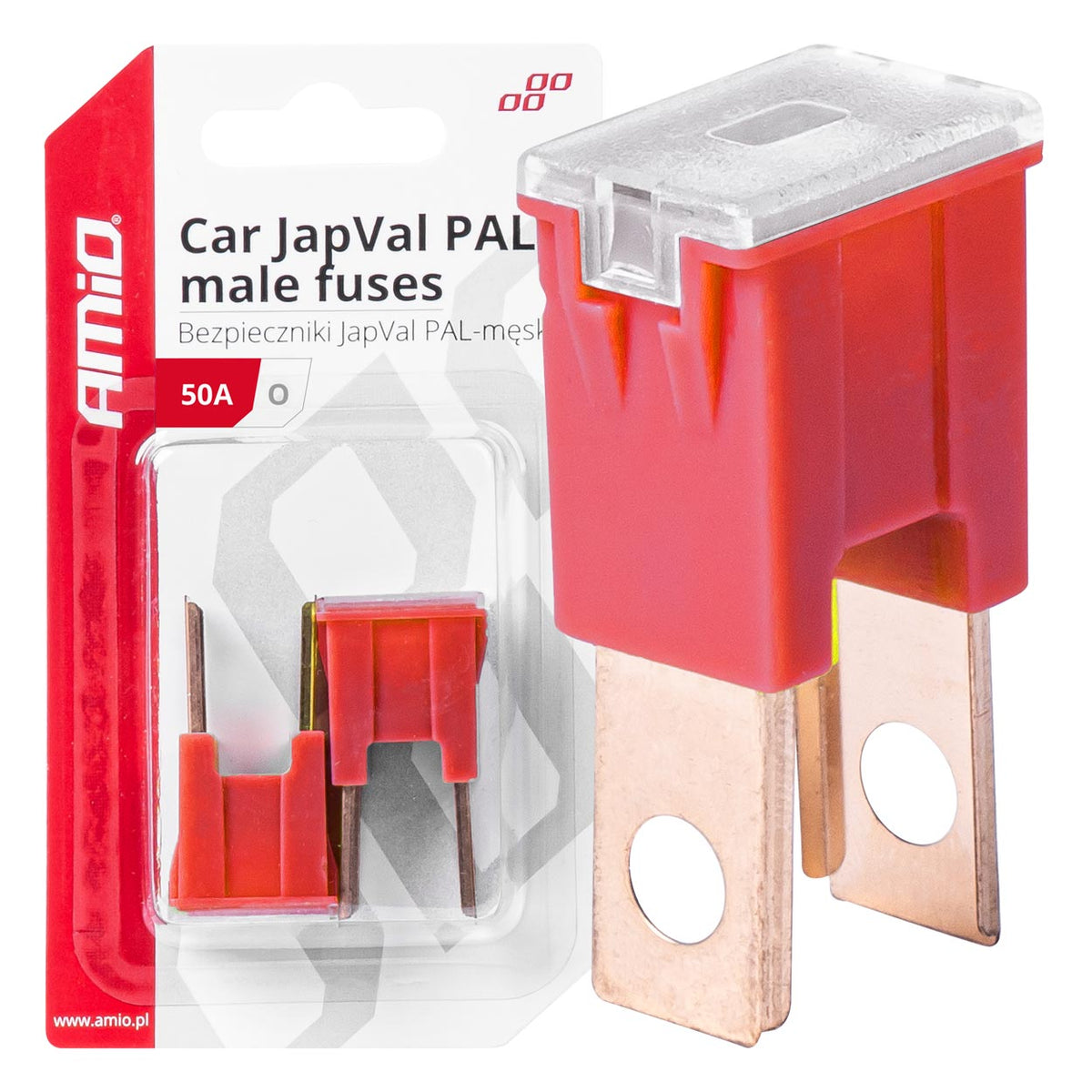 JAPVAL PAL O -autosulake suorilla jaloilla 50A