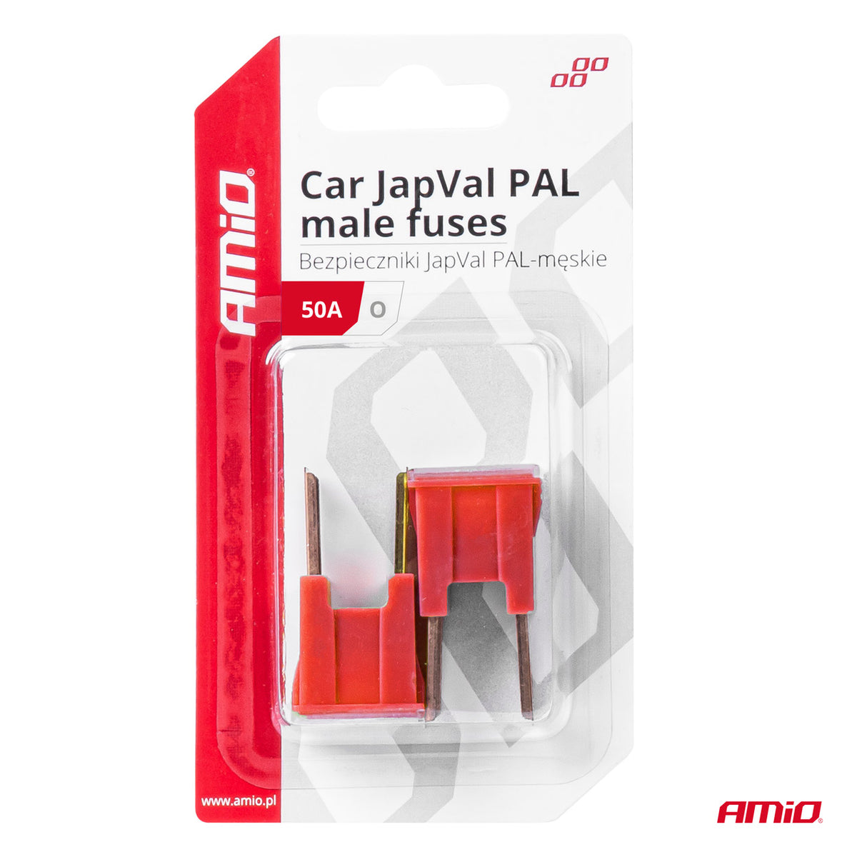 JAPVAL PAL O -autosulake suorilla jaloilla 50A