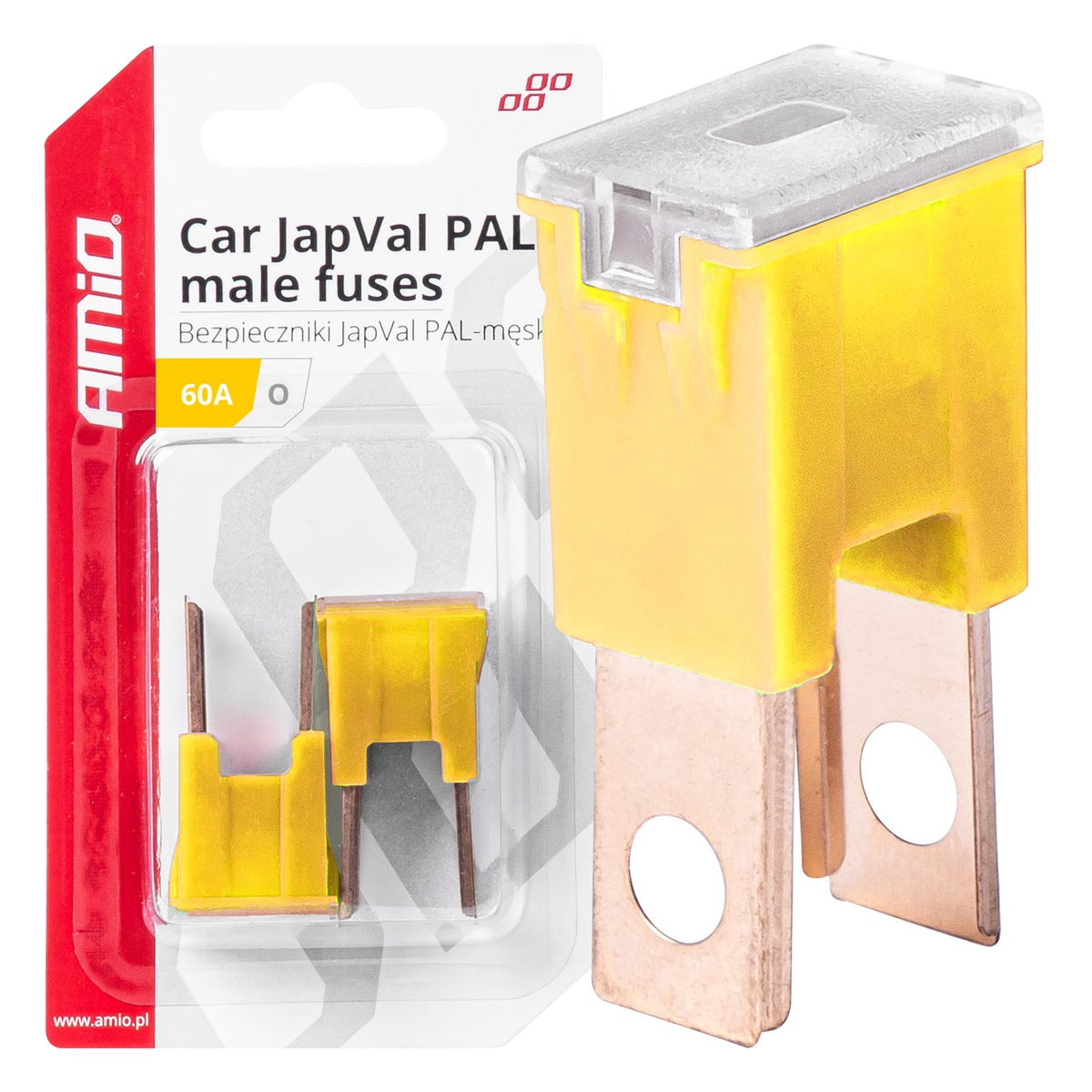 JAPVAL PAL O -autosulake suorilla jaloilla 60A
