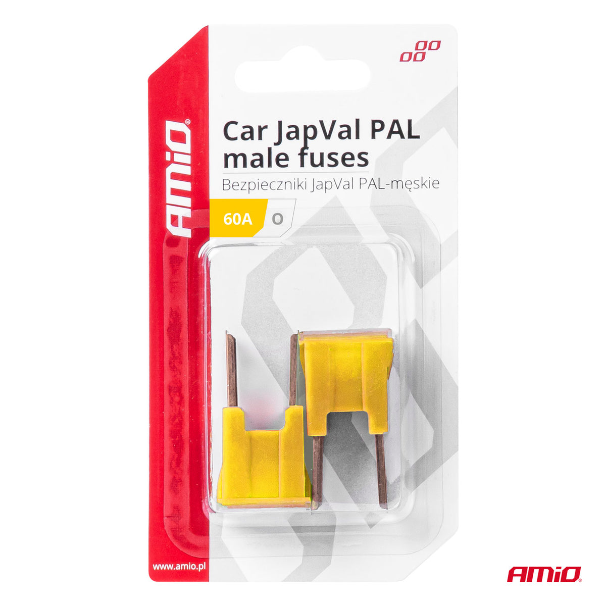 JAPVAL PAL O -autosulake suorilla jaloilla 60A