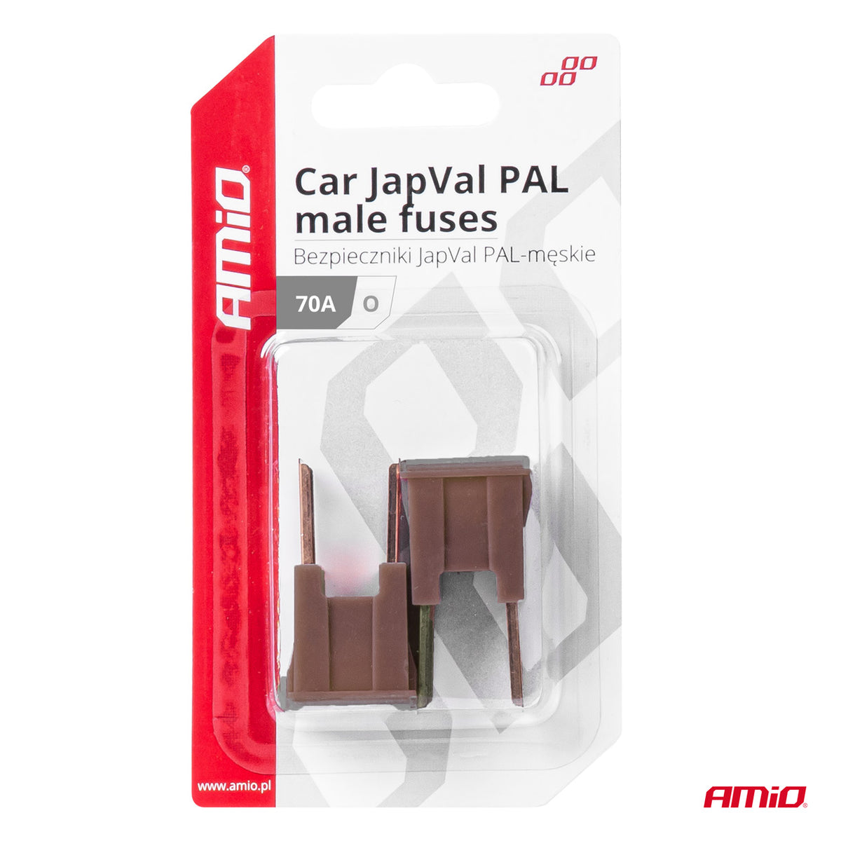 JAPVAL PAL O -autosulake suorilla jaloilla 70A