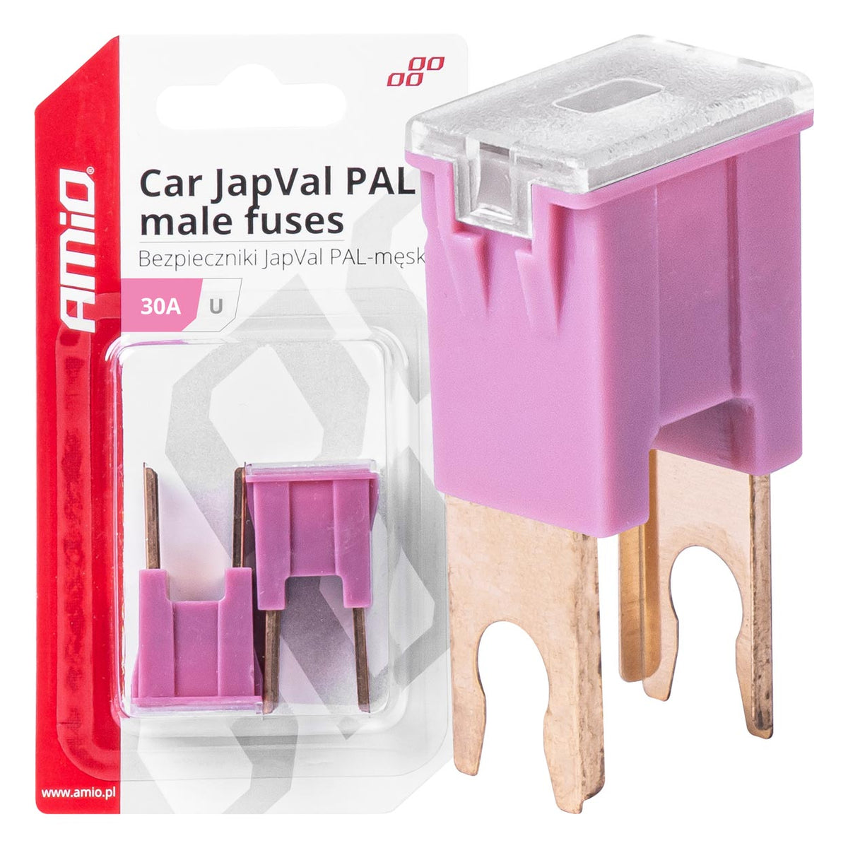 JAPVAL PAL U-autosulake suorilla jaloilla 30A