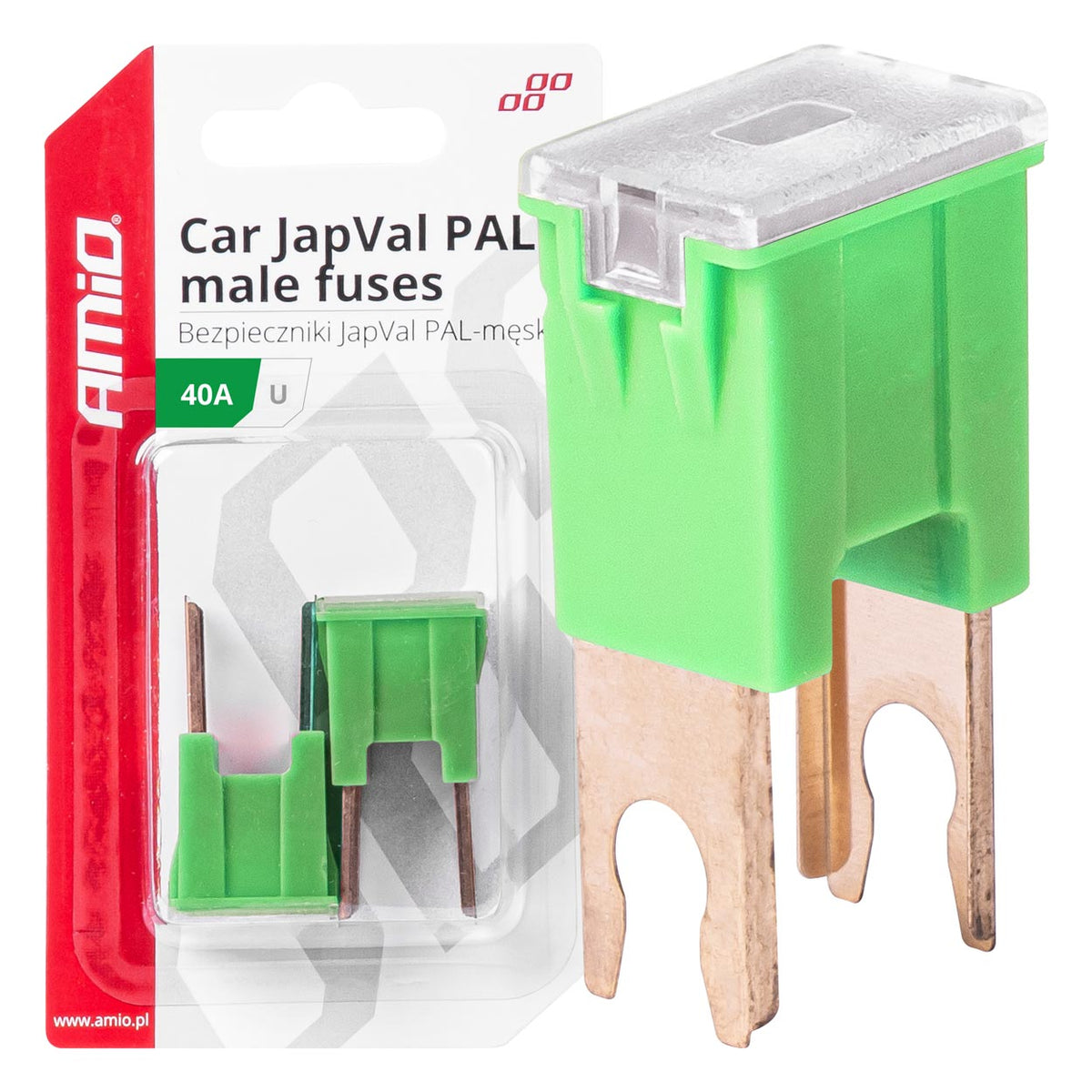 JAPVAL PAL U-autosulake suorilla jaloilla 40A
