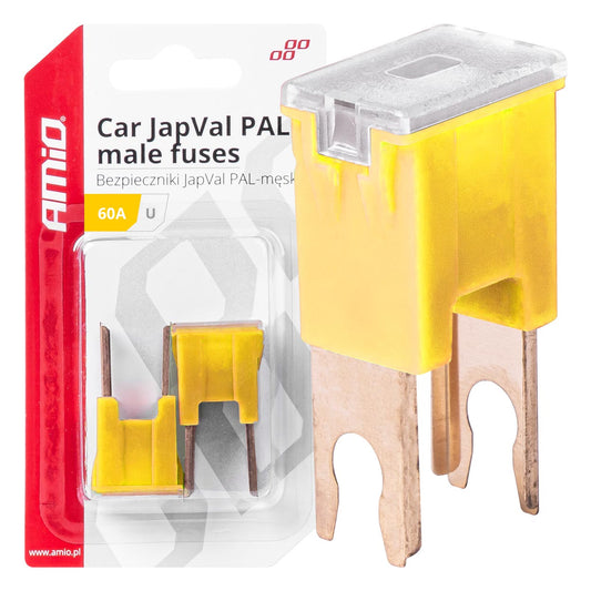 JAPVAL PAL U-autosulake suorilla jaloilla 60A