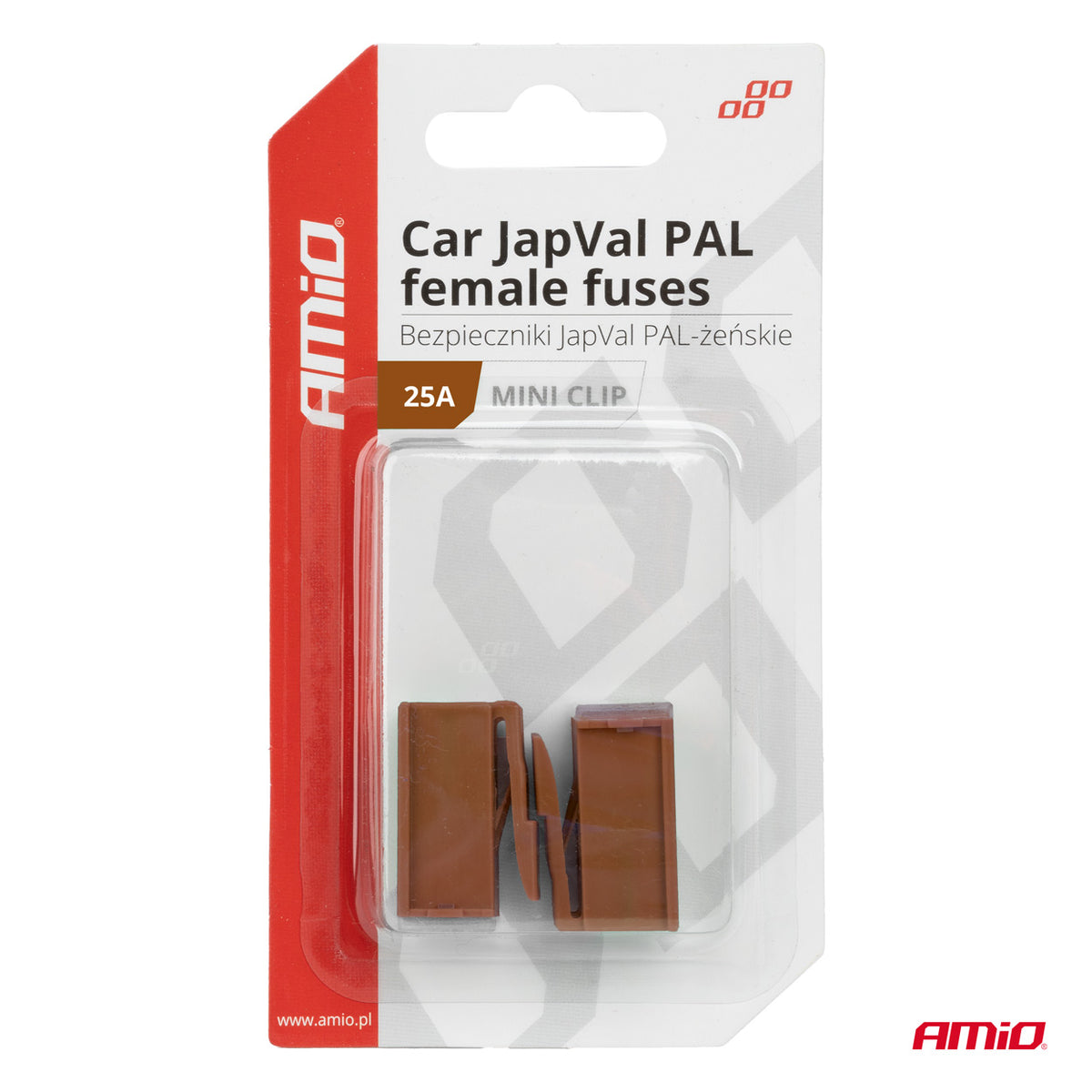 JAPVAL PAL-autosulake naaras lukituksella 25A