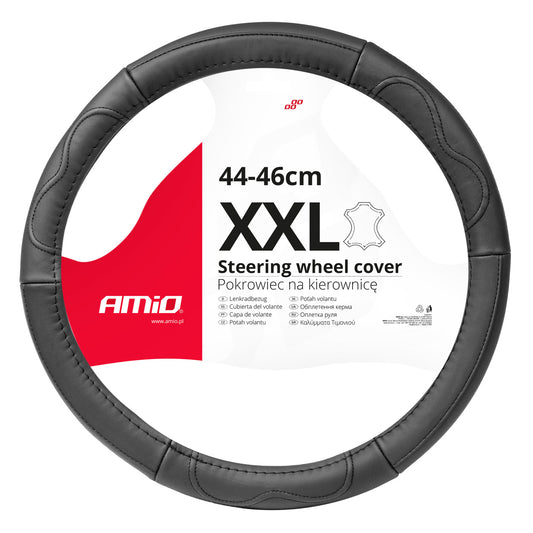 Ohjauspyörän suoja Leather Series SWC-49-XXL (44-46 cm)