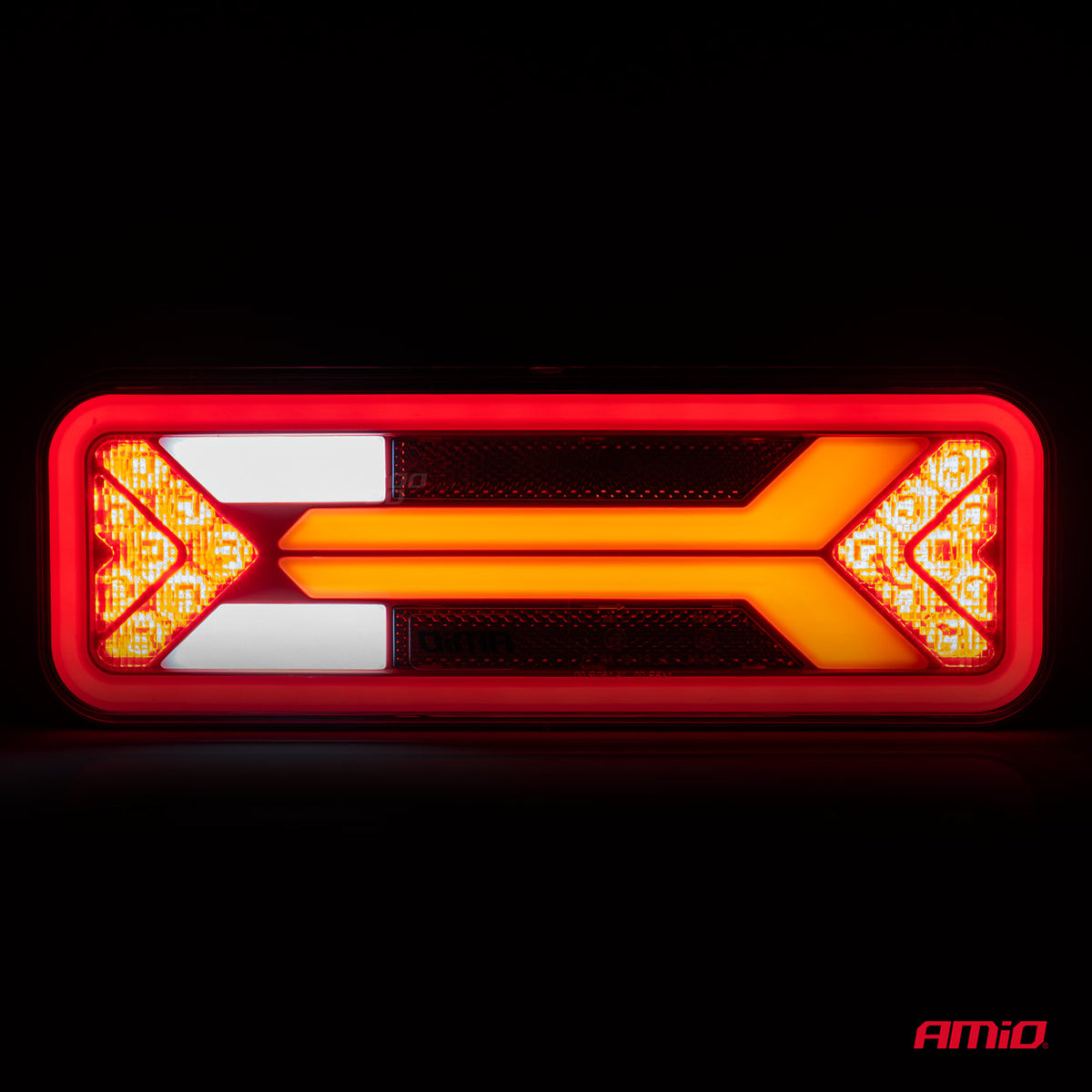 LED-takavalo AMiO RCL-09-R dynaaminen, oikea puoli