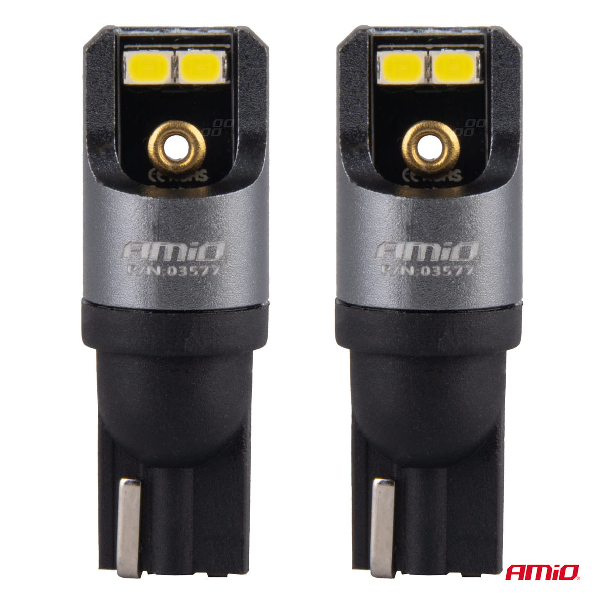 LED-polttimo CANBUS PRO T10 W5W 4x2016 SMD valkoinen 12 V 24 V