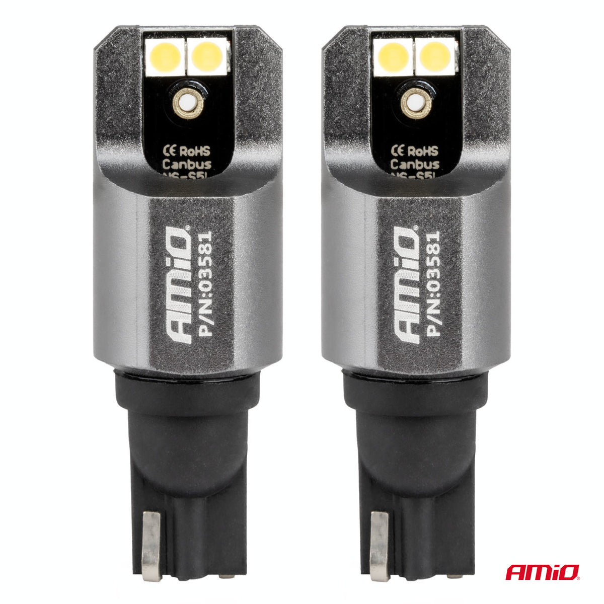 LED-polttimo CANBUS PRO T15 W16W 4x3030 SMD valkoinen 12/24V FULL CANBUS