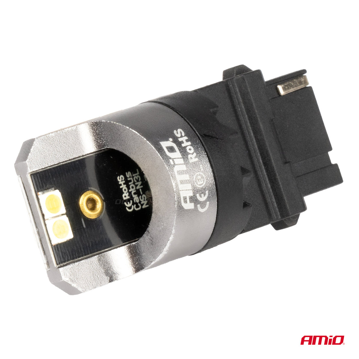 LED-polttimo CANBUS PRO 3156 P27W 4x3030 SMD valkoinen 12/24V CANBUS
