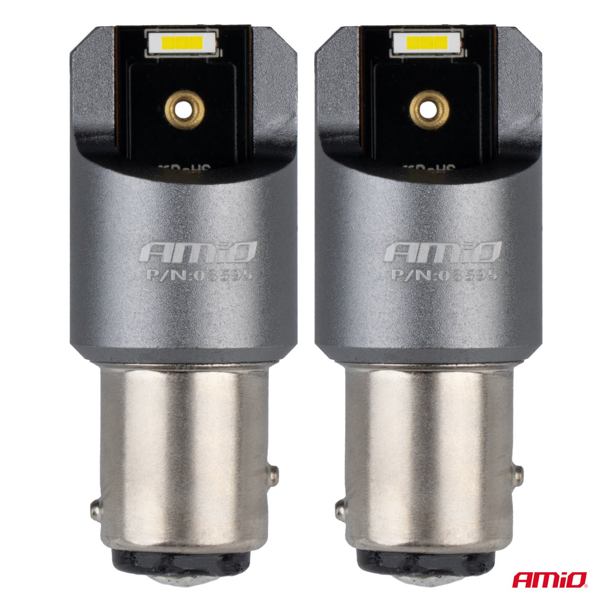 LED-polttimo CANBUS PRO-sarja BAY15D P21/5W 2x1860SMD valkoinen 12/24 V FULL CANBUS