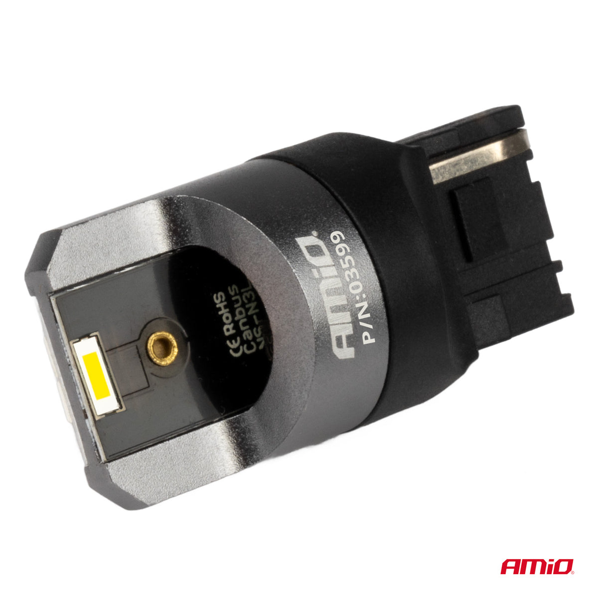 LED-polttimo CANBUS PRO 7440 W21W 2x1860SMD valkoinen 12/24V FULL CANBUS