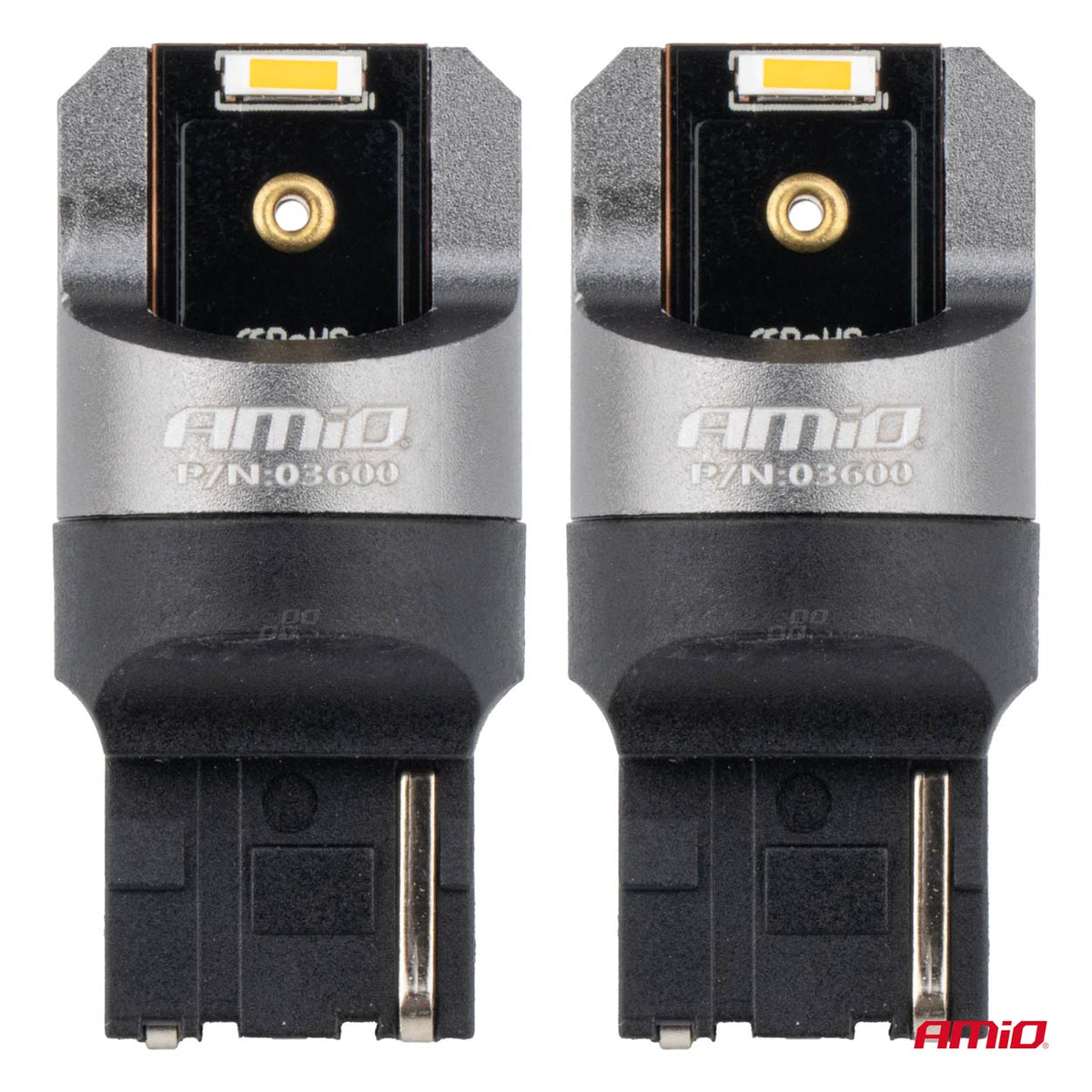LED-polttimo WY21W Full Canbus Pro 2x1860 SMD keltainen 12V/24V