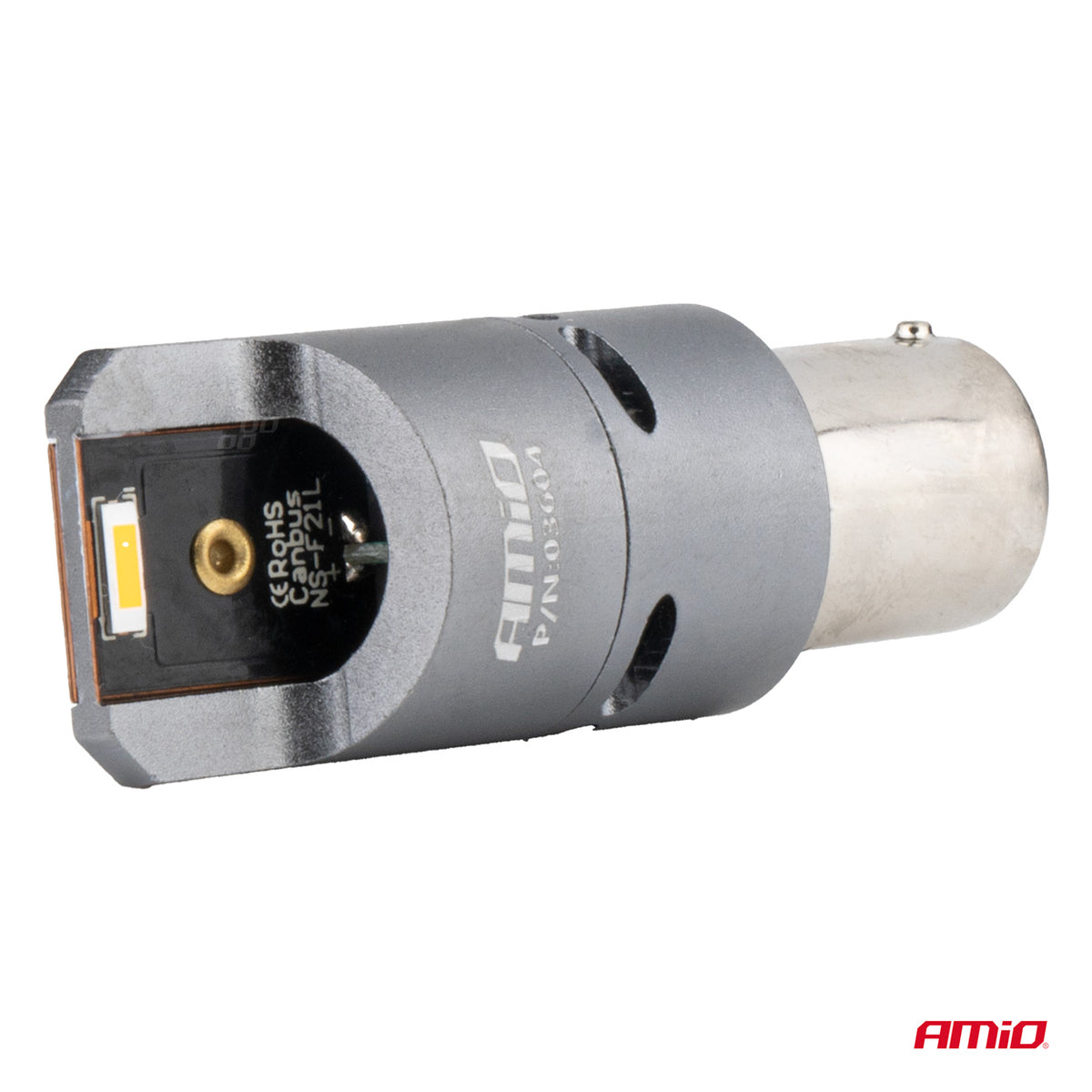 LED-polttimo FULL CANBUS PY21W 2x1860 SMD oranssi 12V/24V