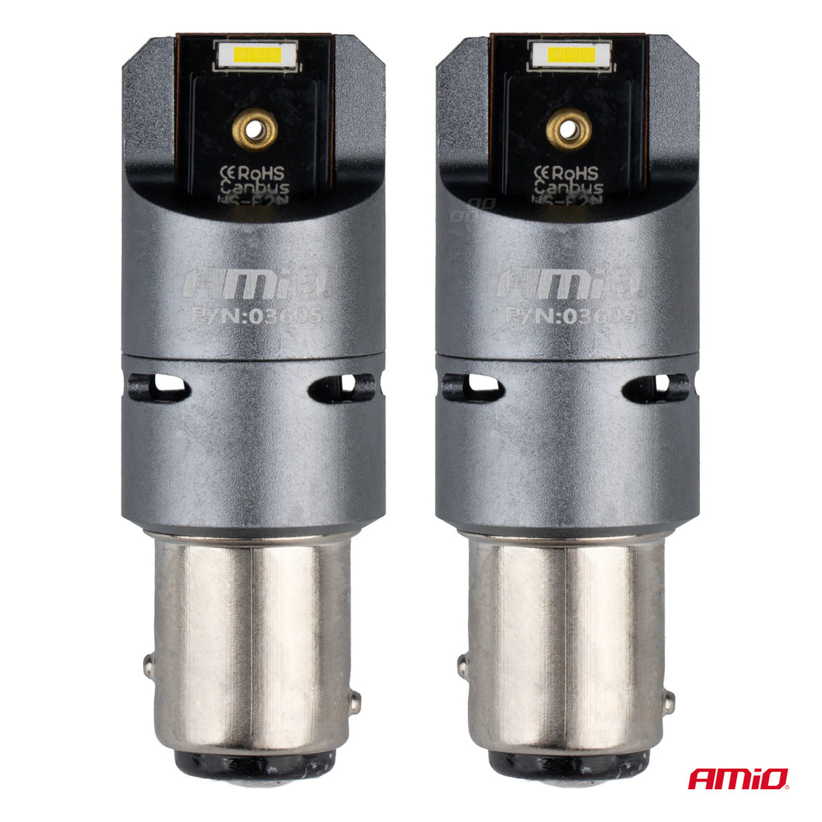 LED-polttimot FULL CANBUS PRO BAY15D P21/5W 2x1860SMD valkoinen 12V/24V