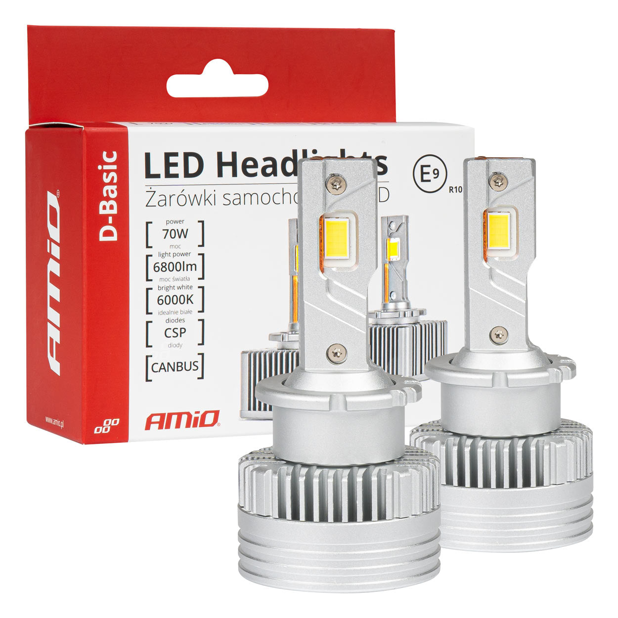 LED-ajovalot D4S/D4R D-Basic -sarja AMiO-03629