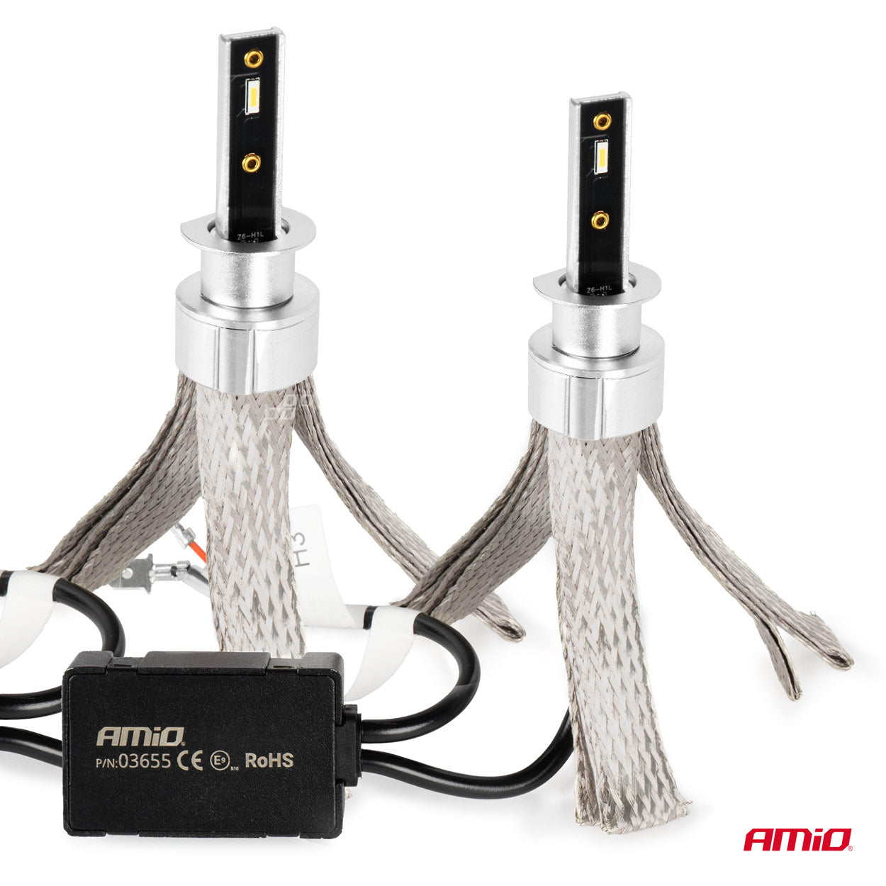 LED-ajovalot LED AMiO FLEX+ H1 canbus 6000K 12V 24V AMIO-03655