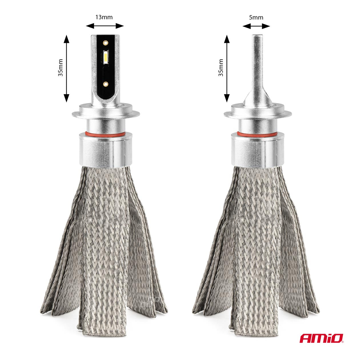 LED-ajovalot LED AMiO FLEX+ H7 canbus 6000K 12V 24V AMIO-03659
