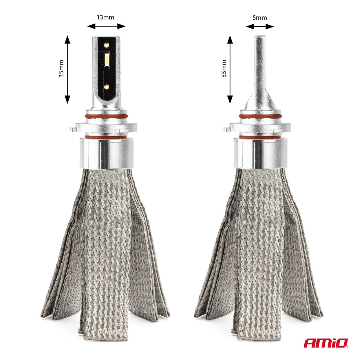 LED-ajovalot LED AMiO FLEX+ HB4 canbus 6000K 12V 24V AMIO-03665