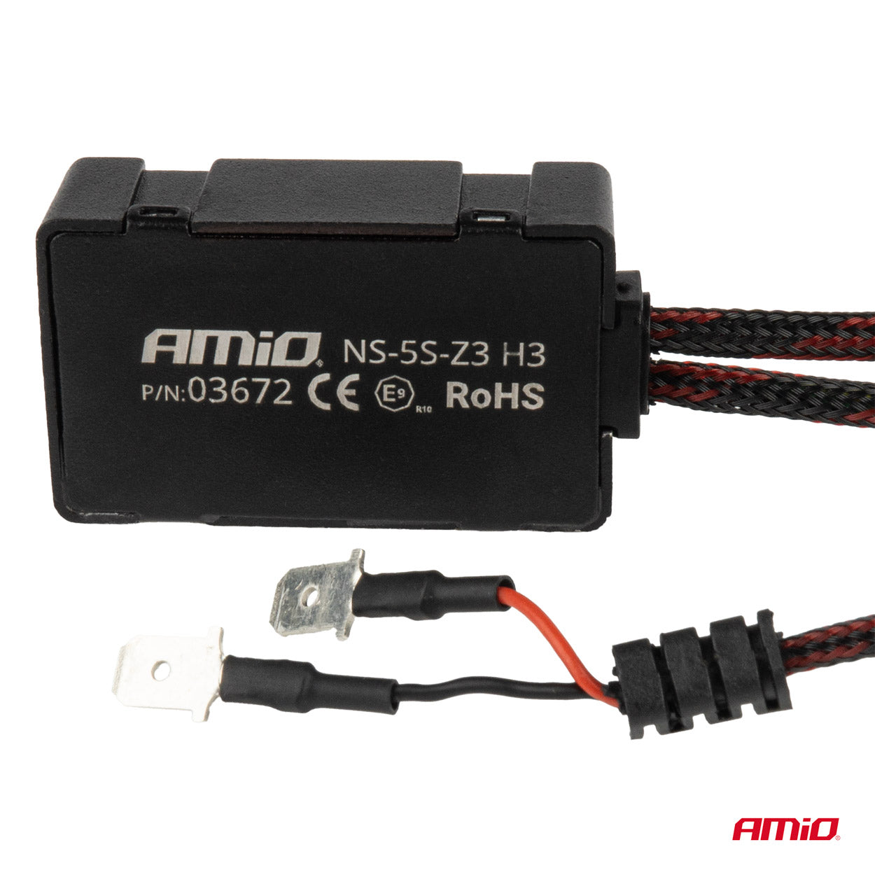 LED-ajovalot LED AMiO LED HP Full Canbus H3 12V 24v 6500k AMIO-03672