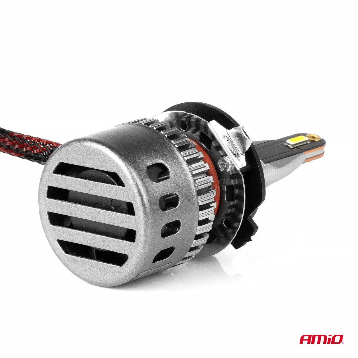 LED-ajovalot LED AMiO Sarja K3 H7-6 12V 6000K canbus AMIO-03685