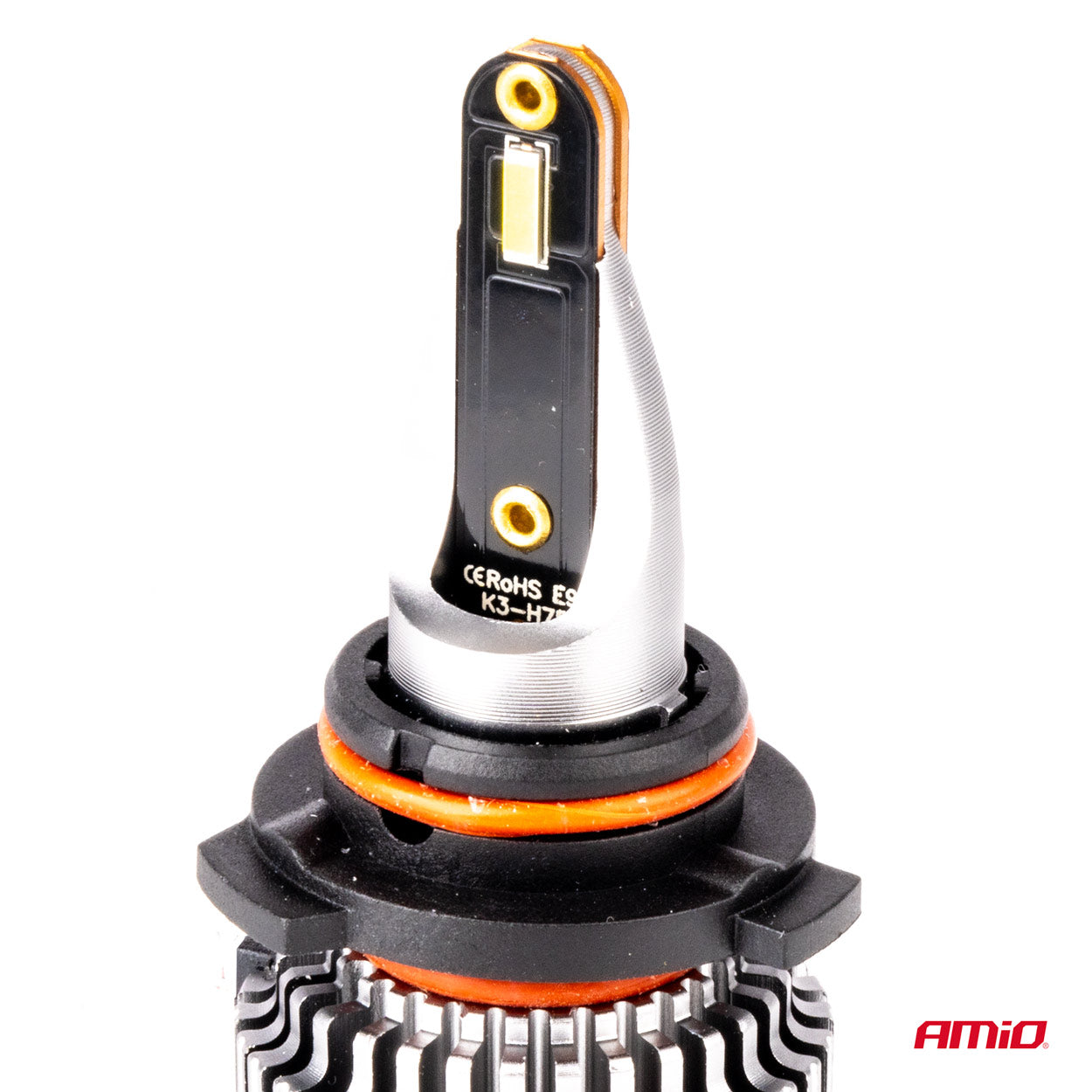 LED-ajovalot LED AMiO SERIA K3 HB3/HIR1 9011/H10 12V 6000K canbus AMIO-03687
