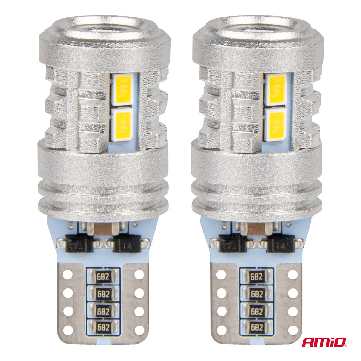 LED-polttimot T10 W5W 6x3020 + 1x3030 SMD valkoinen 12V/24V