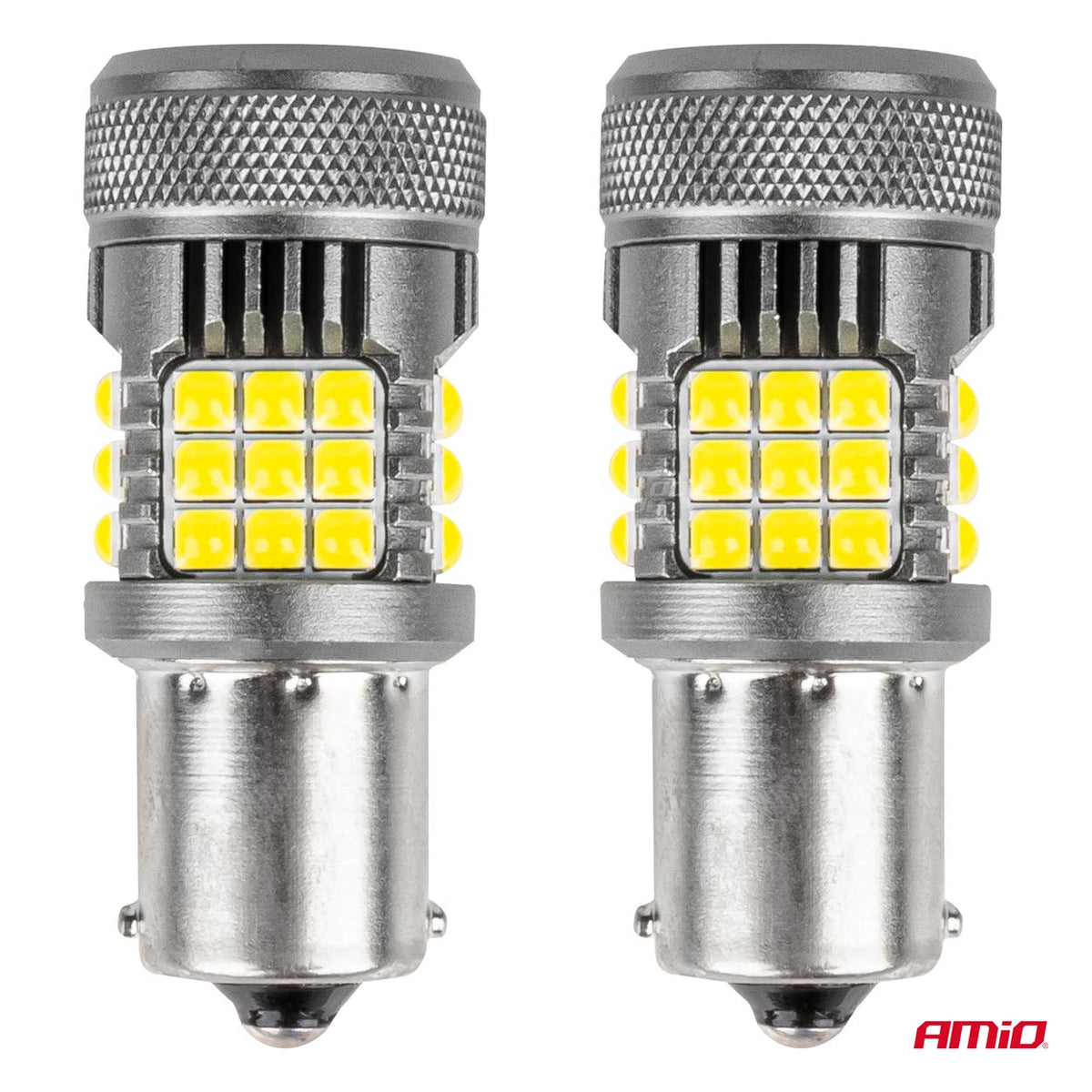 LED CANBUS -polttimot PRO-sarja 1156 BA15S P21W R10W R5W 36x3030 SMD tuulettimella valkoinen 12V/24V