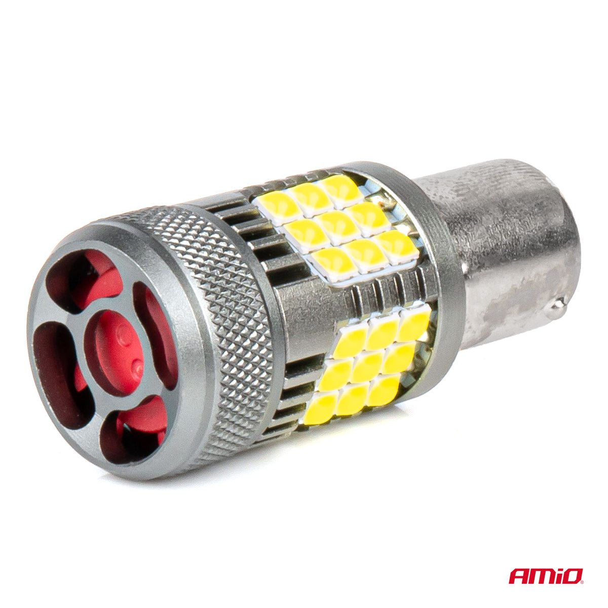 LED CANBUS -polttimot PRO-sarja 1156 BA15S P21W R10W R5W 36x3030 SMD tuulettimella valkoinen 12V/24V