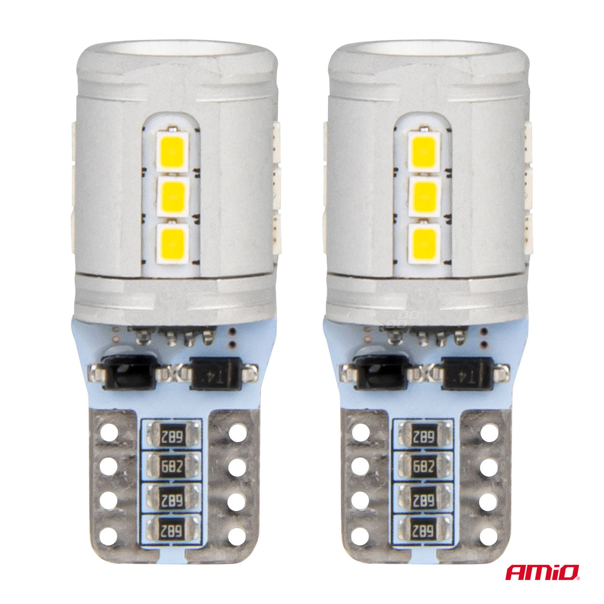 LED-polttimo T10e W5W 15x2016 SMD valkoinen 12V/24V CANBUS