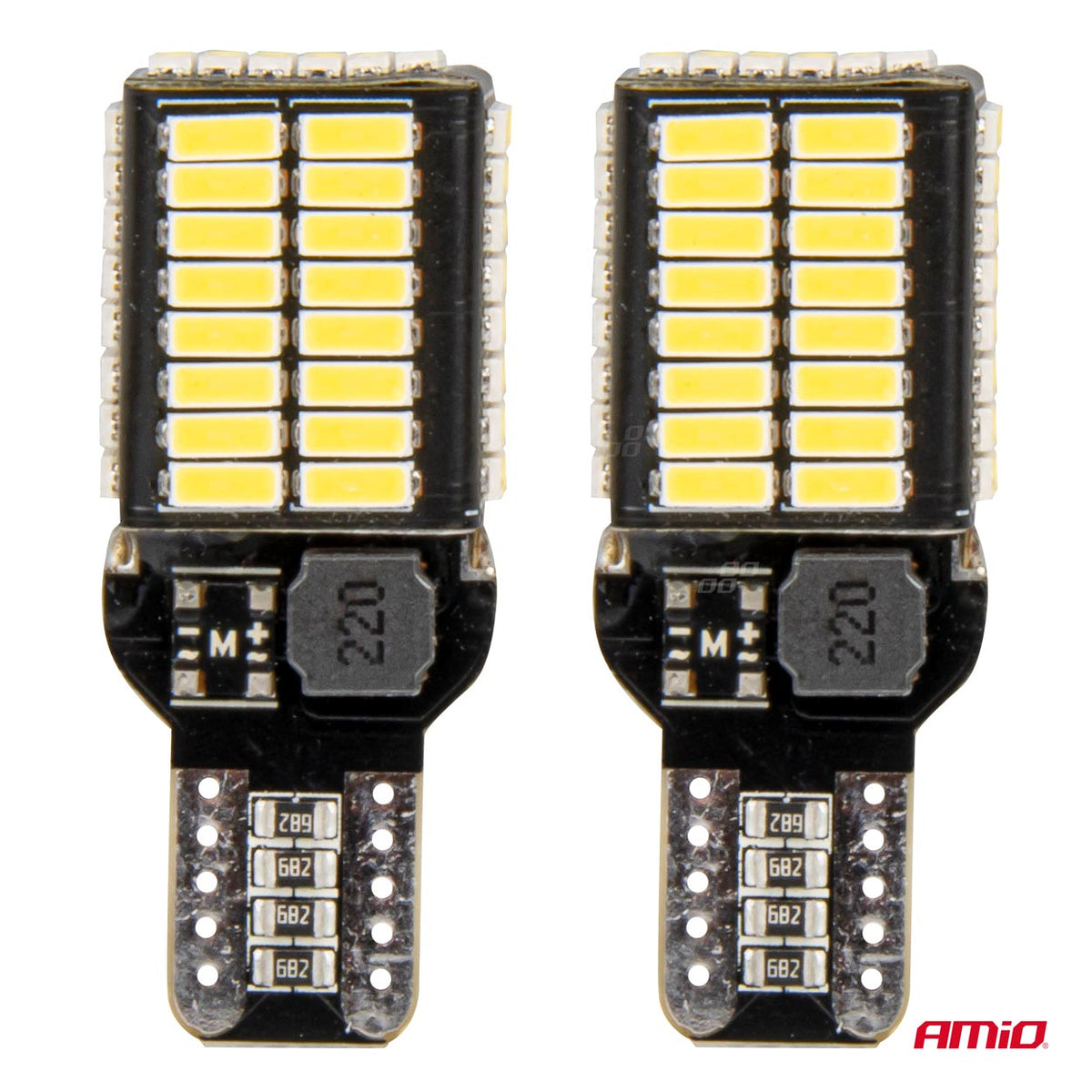 LED CANBUS-polttimot PRO-sarja T15e W16W 54x4014 SMD valkoinen 12V/24V